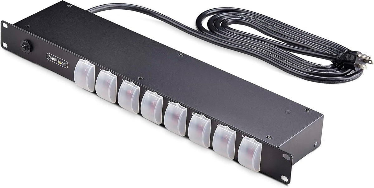 StarTech 8-Outlet Rack Mounted PDU