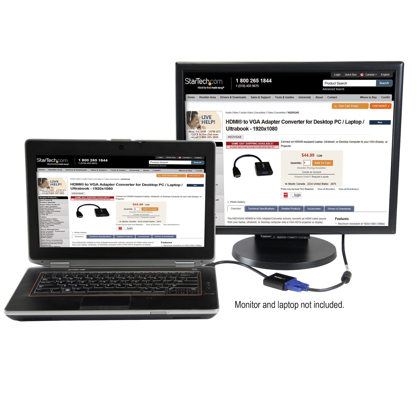 StarTech HDMI to VGA Adapter