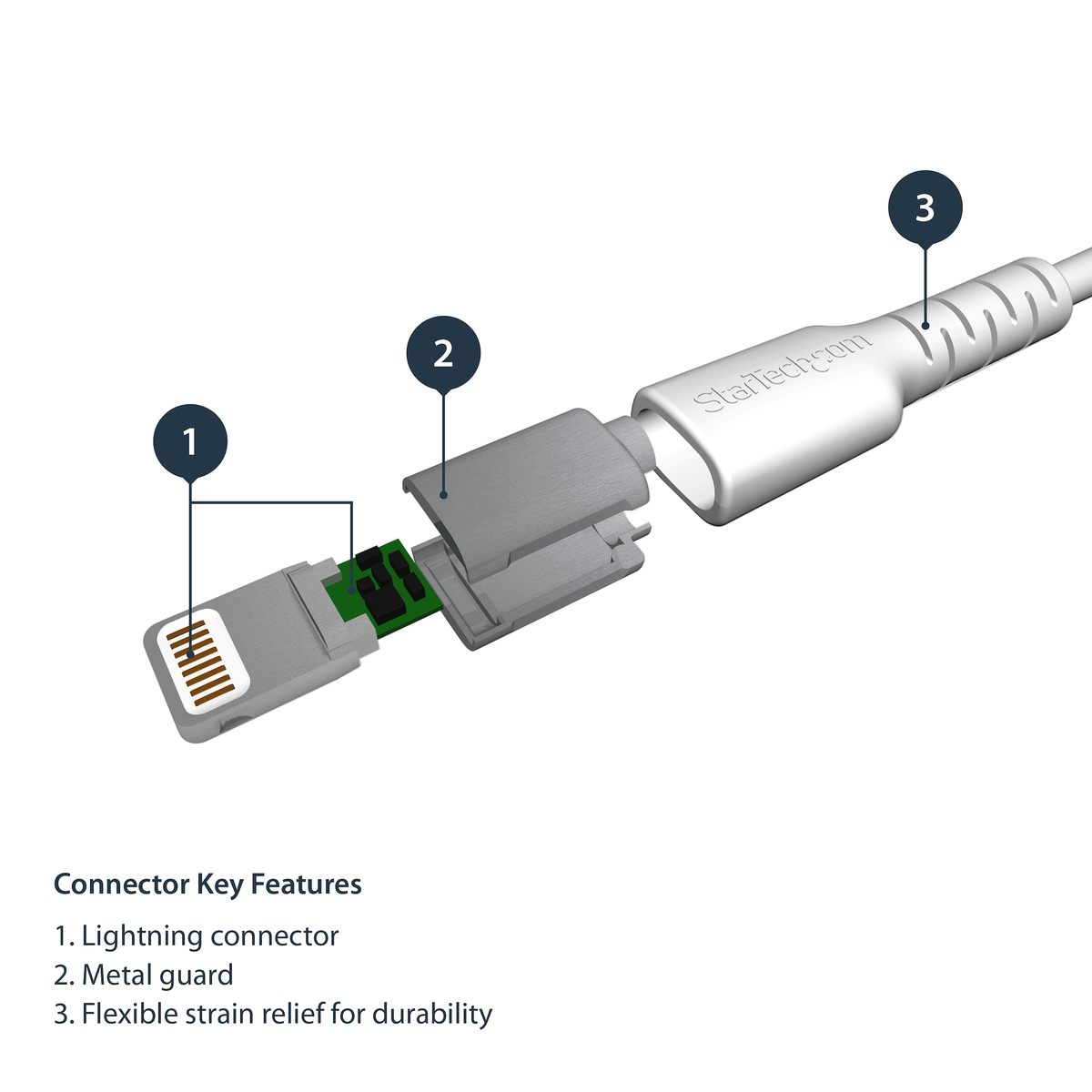 StarTech USB-A to Lightning 2M
