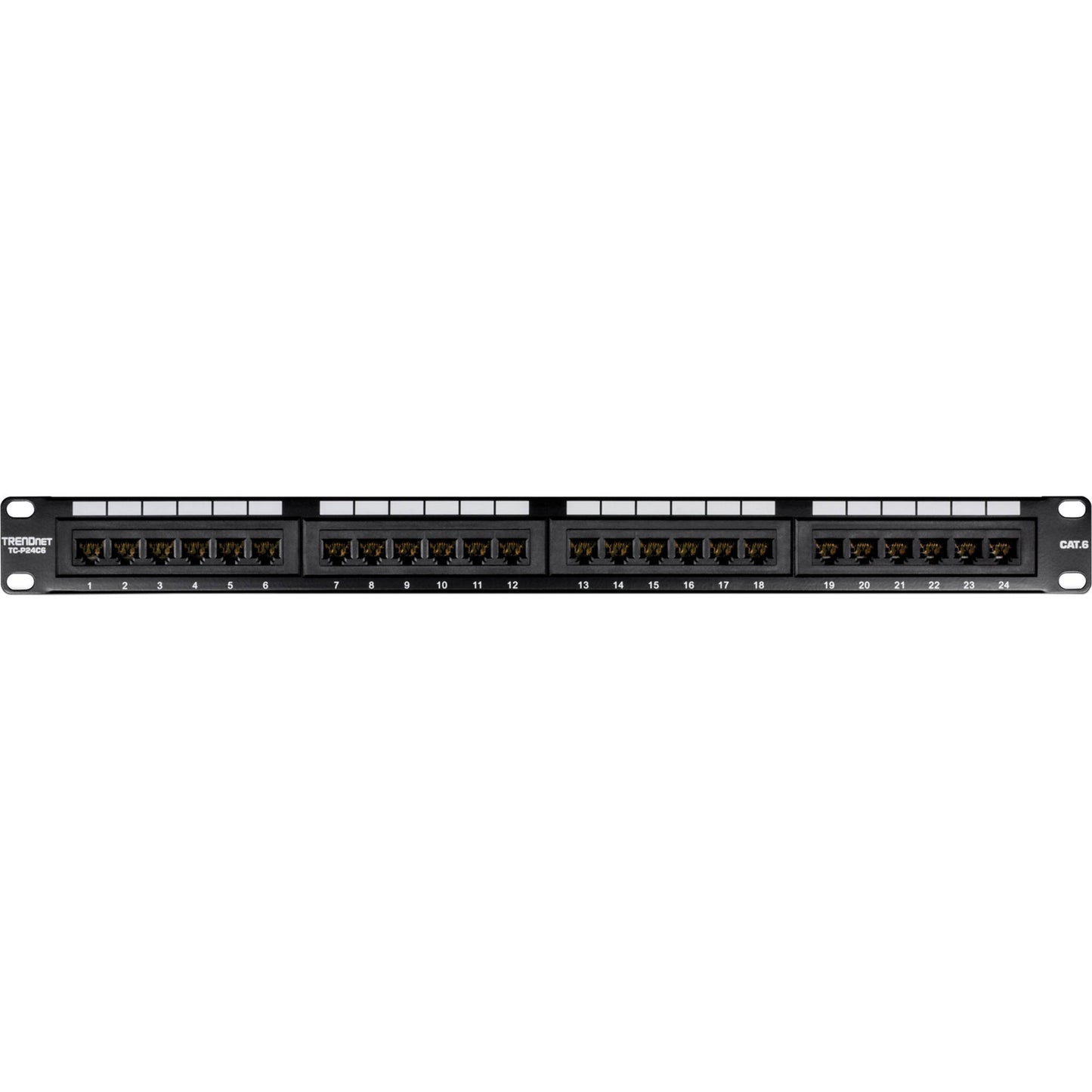 TRENDnet 24-Port Cat 6 Unshielded Patch Panel