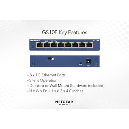 Netgear ProSafe 8-Port Gigabit Switch