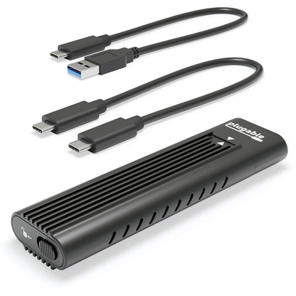 Plugable USB-A and C 3.2 Gen 2 M.2 NVMe Tool-Free Enclosure