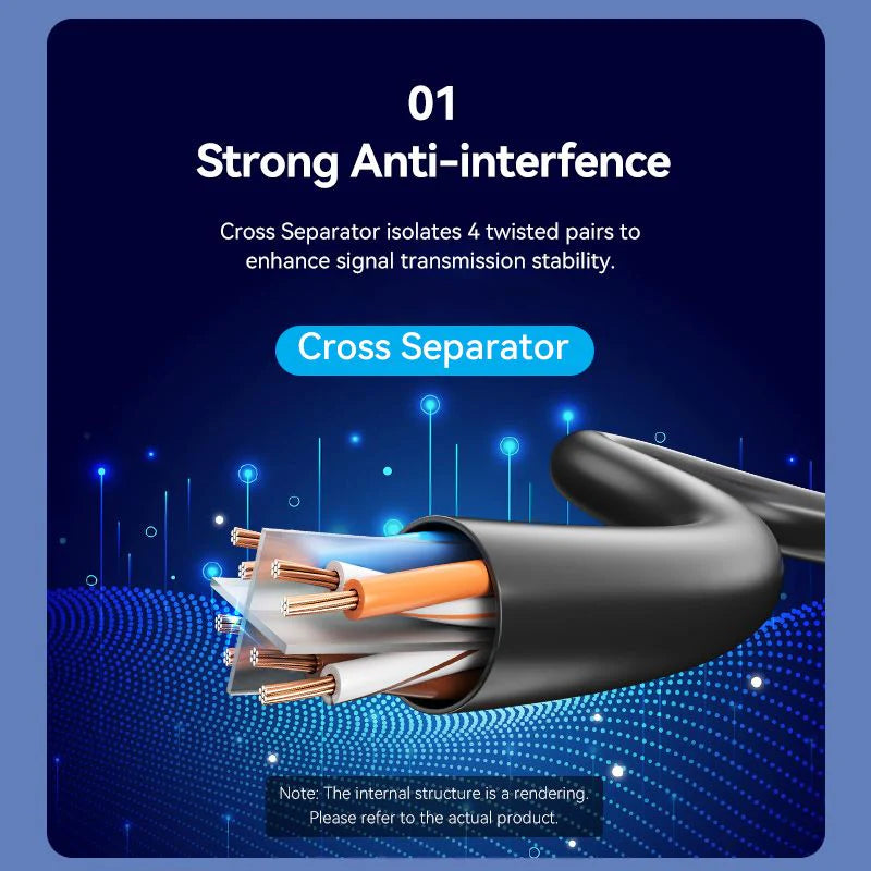 Cat 6 0.5M Patch Cable