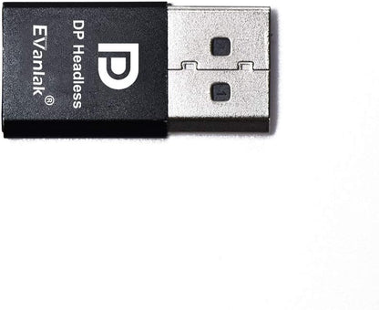 DisplayPort Headless Ghost Display Emulator for PC 4K DP Dummy Plug