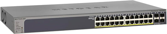 NETGEAR 28-Port PoE Gigabit Ethernet Smart Switch