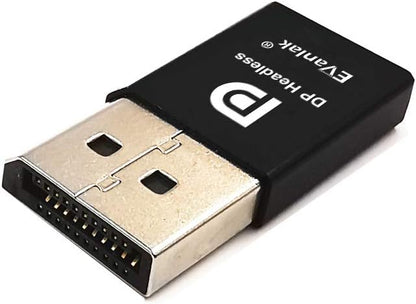 DisplayPort Headless Ghost Display Emulator for PC 4K DP Dummy Plug