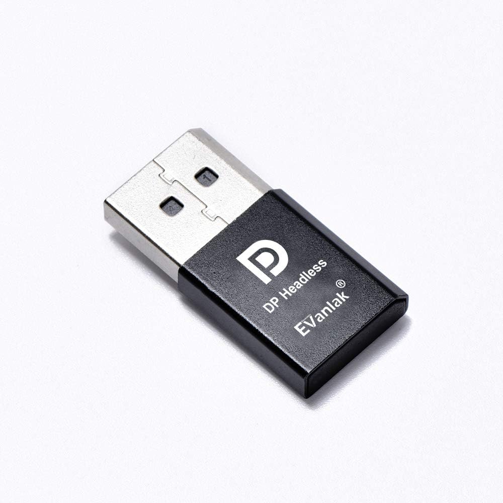 DisplayPort Headless Ghost Display Emulator for PC 4K DP Dummy Plug