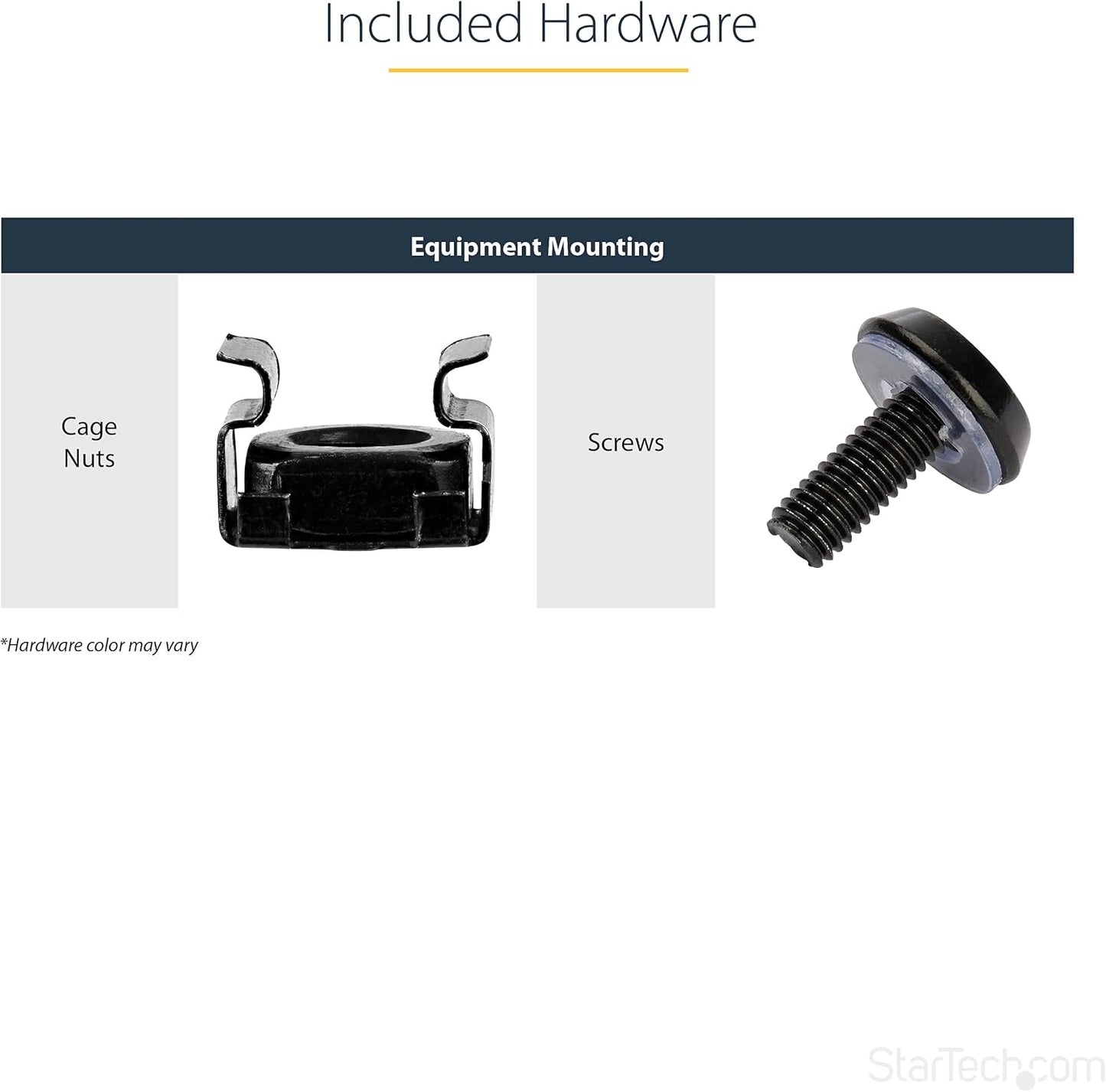 2-Post 8U Heavy-Duty Wall-Mount Network Rack