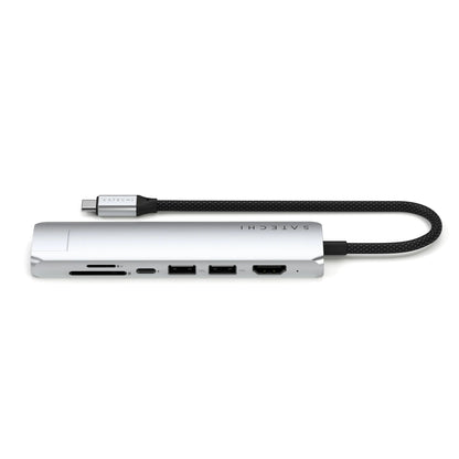 Satechi 7-in-1 USB-C Slim Multiport Adapter with Ethernet