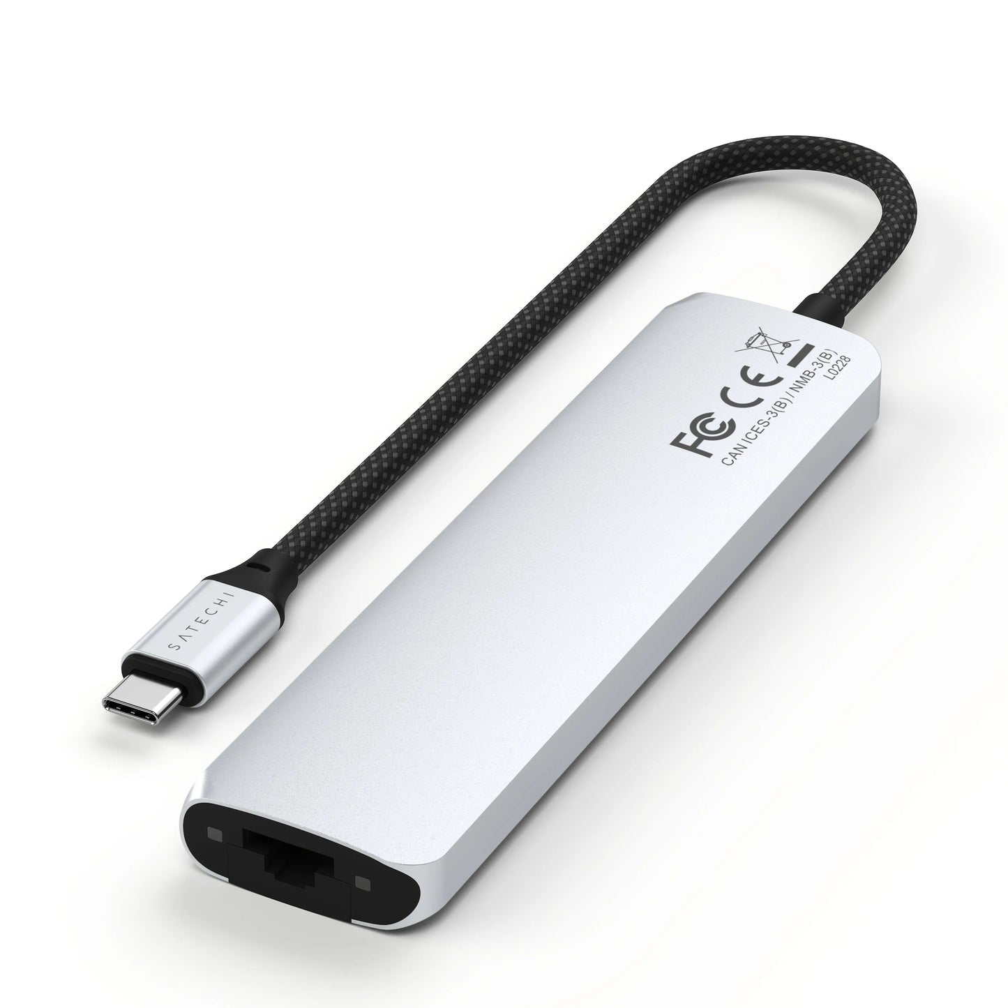 Satechi 7-in-1 USB-C Slim Multiport Adapter with Ethernet