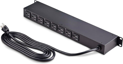StarTech 8-Outlet Rack Mounted PDU