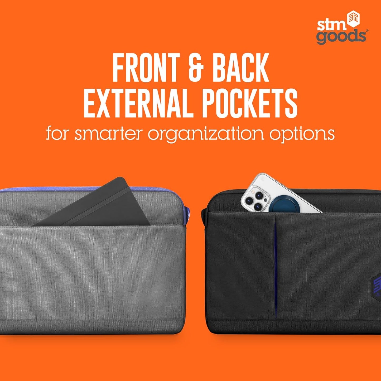 STM Blazer Black Laptop Case