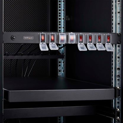 StarTech 8-Outlet Rack Mounted PDU