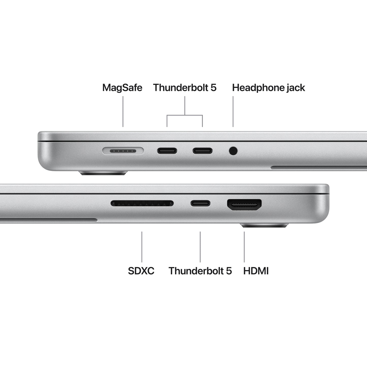 MacBook Pro 16-inch - M5 Pro - Silver