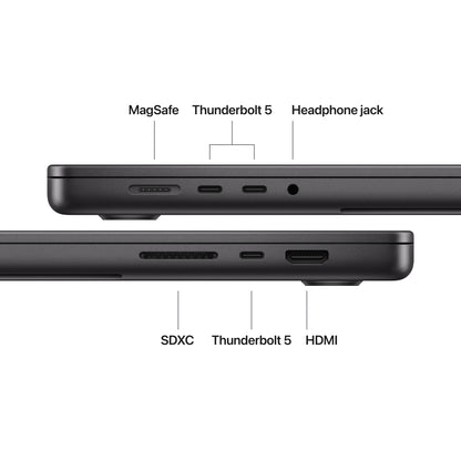 MacBook Pro 16-inch - M5 Max - Space Black