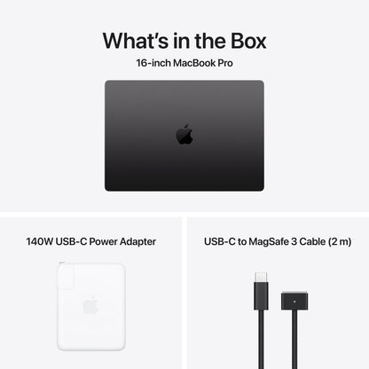 MacBook Pro 16-inch - M5 Max - Space Black