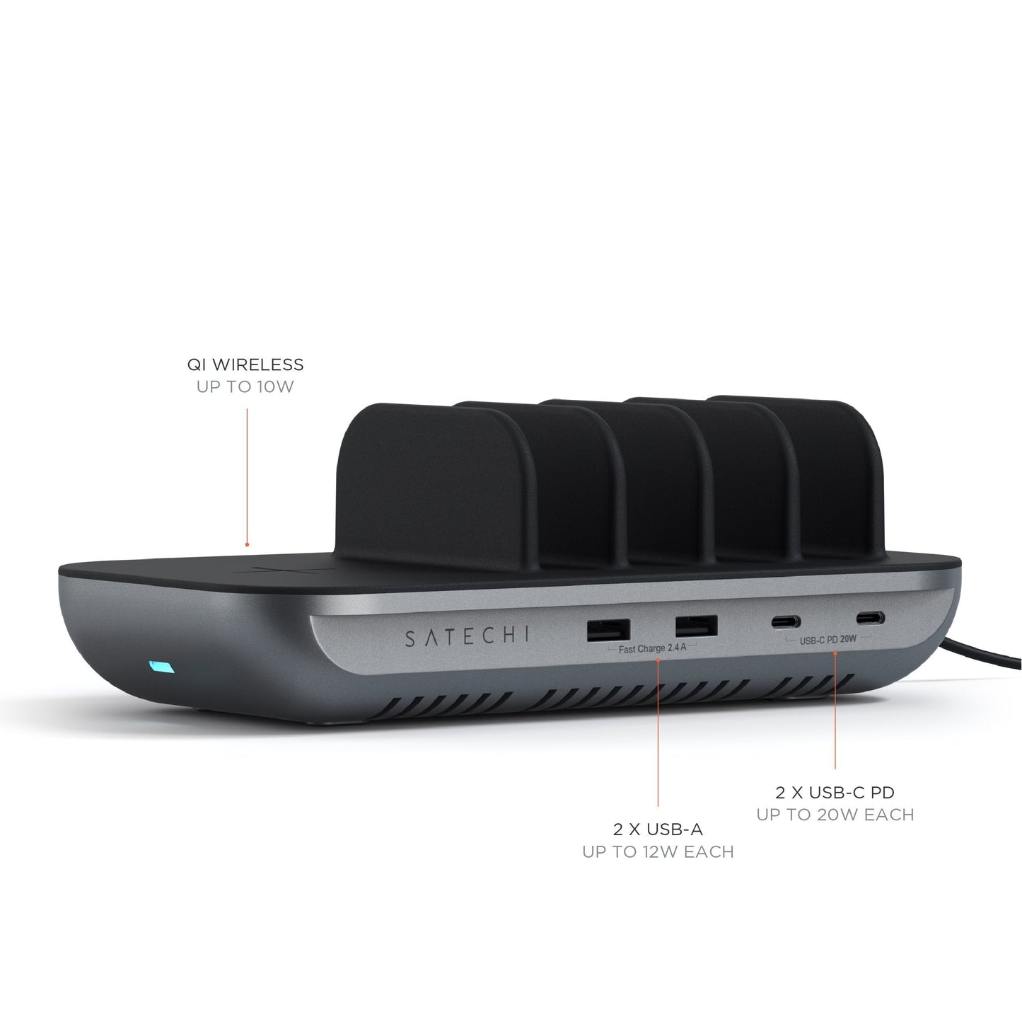Satechi Dock5 Multi Device Charging Station