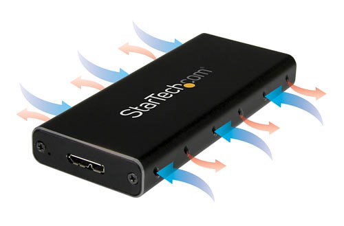 USB 3.1 (10Gbps) mSATA Drive Enclosure
