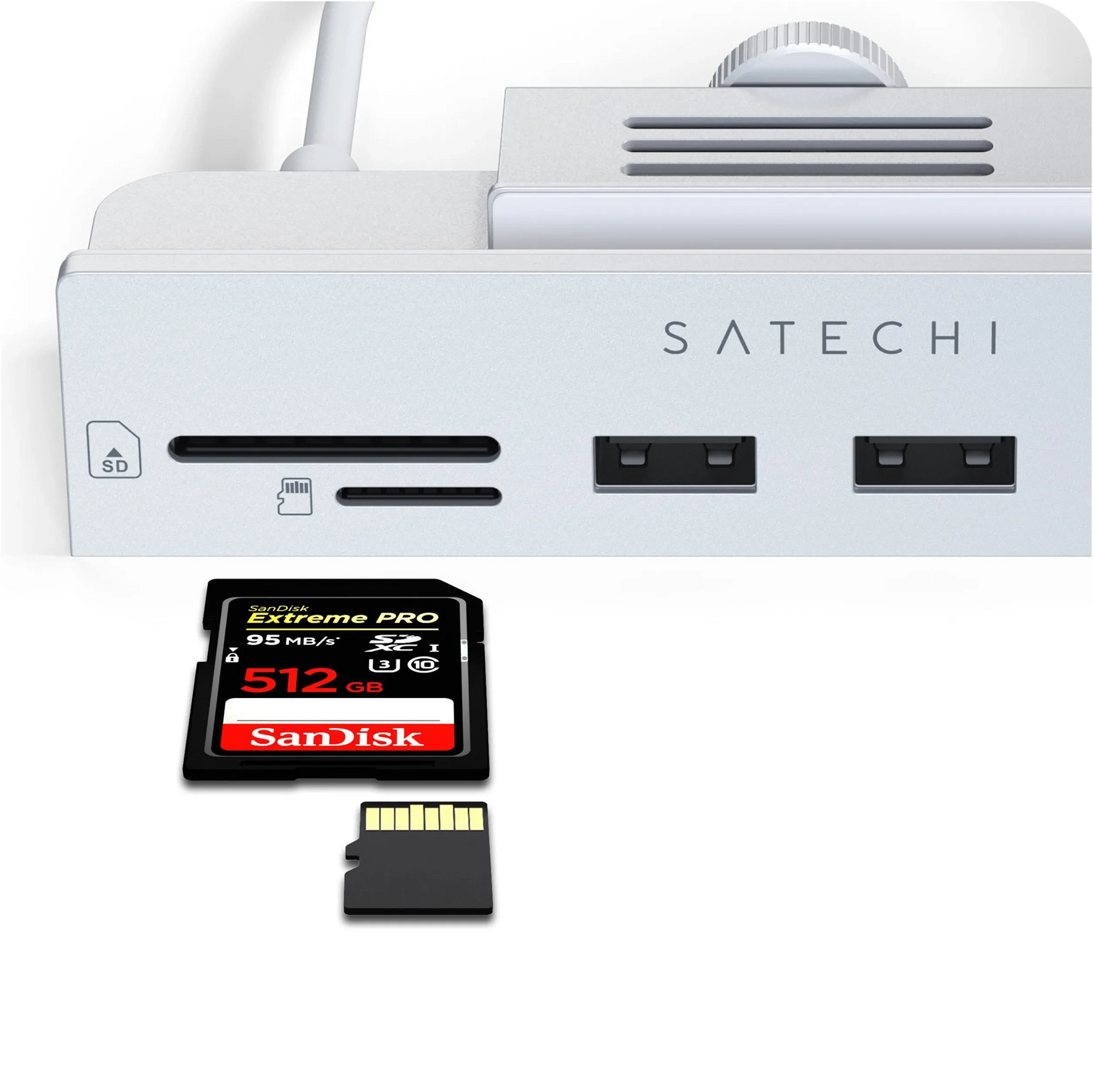 Satechi USB-C Clamp Hub for 24-inch iMac